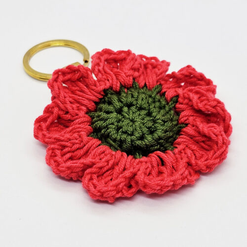 szydelkowy breloczek kwiaty (9)