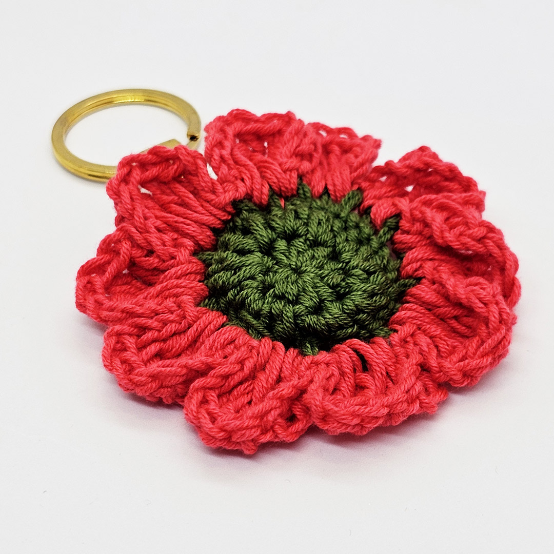 szydelkowy breloczek kwiaty (9)