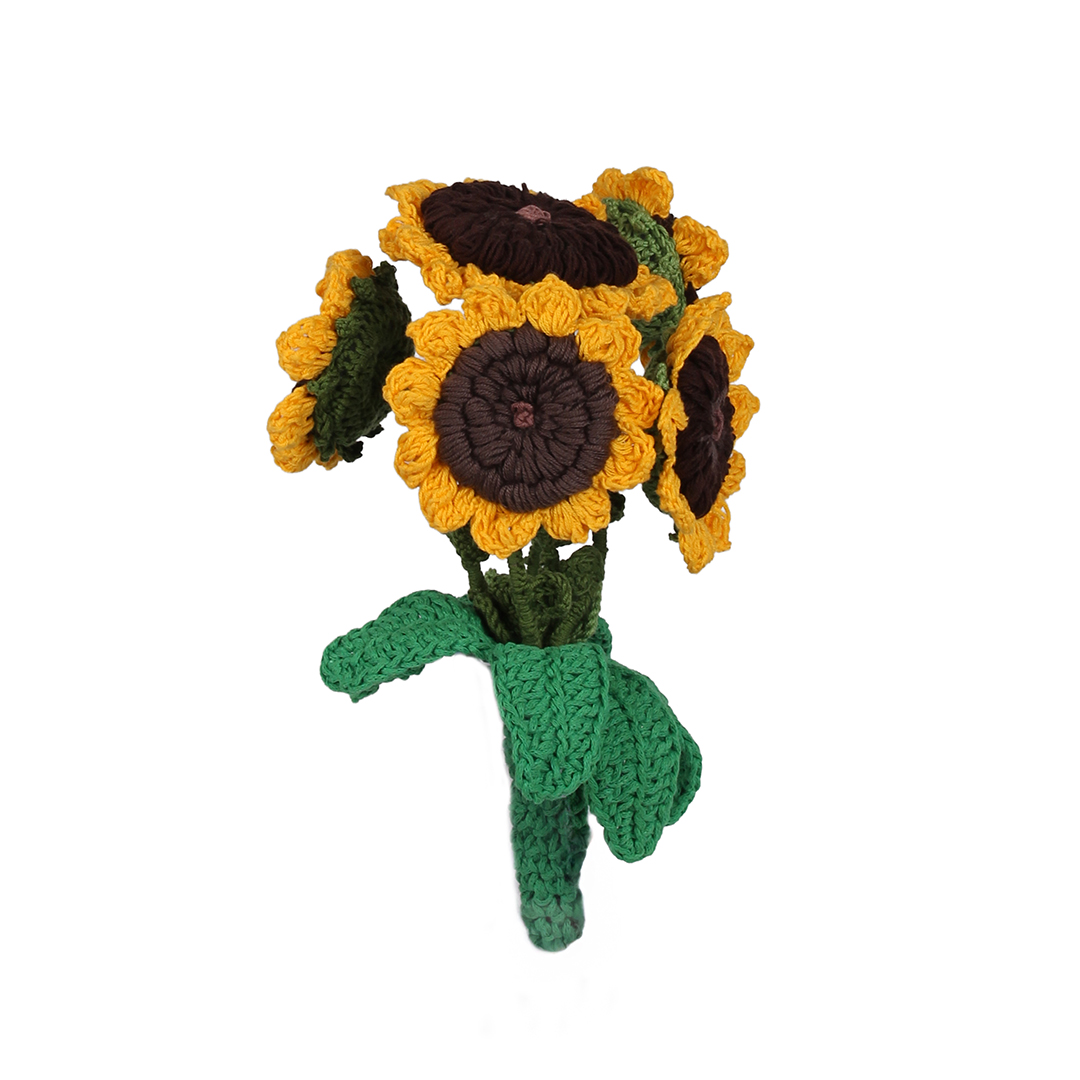 dziergany kwiat slonecznik (1)